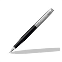 Click here for more details of the Parker Jotter Fountain Pen Black/Stainless