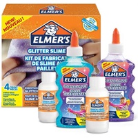 Click here for more details of the Elmers Glue Glitter Slime Kit Purple and B