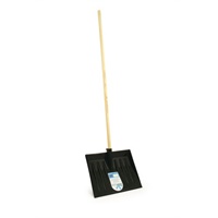 Click here for more details of the Plastic Snow Shovel With Wood Handle And B