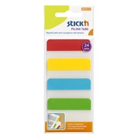 Click here for more details of the Valuex Filing Tabs 38x51mm 4 Colours 6 Tab