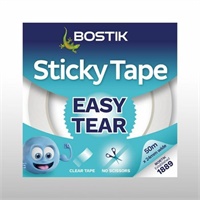 Click here for more details of the Bostik Sticky Tape Easy Tear Clear 24mm x