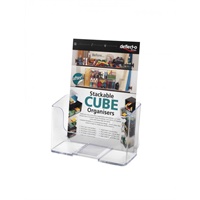 Click here for more details of the Deflecto Literature Holder A5 Portrait Cle