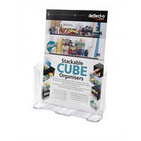 Click here for more details of the Deflecto Literature Holder A4 Portrait Cle