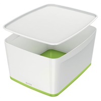 Click here for more details of the Leitz MyBox WOW Storage Box Large with Lid