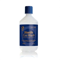 Click here for more details of the Blue Dot Sterile Eye Wash 500ml Bottle - 1