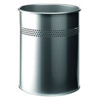 Click here for more details of the Durable Metal Round Waste Bin 15 Litre Cap