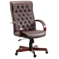 Click here for more details of the Warwick Antique Style Bonded Leather Faced
