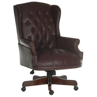 Click here for more details of the Chairman Antique Style Bonded Leather Face