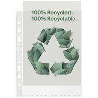 Click here for more details of the Rexel Multi Punched Recycled Pocket Polypr