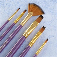 Click here for more details of the Craft Buddy Set of Brushes (Pack 6) BRKT01