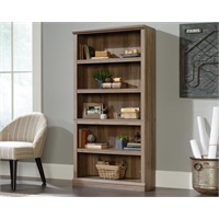 Click here for more details of the Barrister Home 5 Shelf Bookcase with 3 Adj