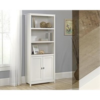 Click here for more details of the Shaker Style Bookcase with Doors White wit