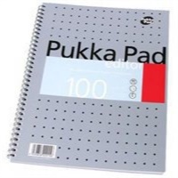 Click here for more details of the Pukka Pad Editor A4 Wirebound Card Cover N