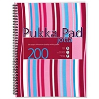 Click here for more details of the Pukka Pad Jotta A4 Wirebound Polypropylene