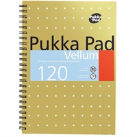Click here for more details of the Pukka Pad Vellum A5 Wirebound Card Cover R
