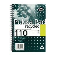 Click here for more details of the Pukka Pad A5 Wirebound Card Cover Notebook