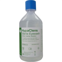 Click here for more details of the HypaClens Sterile Eyewash Bottle 500ml - E