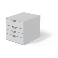 Click here for more details of the Durable VARICOLOR MIX 4 Drawer Unit - Desk