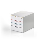 Click here for more details of the Durable VARICOLOR MIX 4 Lockable Drawer Un