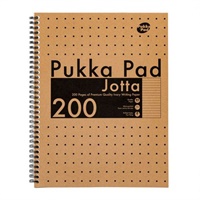 Click here for more details of the Pukka Pad Kraft A4 200 Page Jotta Book (Pa