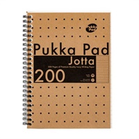 Click here for more details of the Pukka Pad Kraft A5 200 Page Jotta Book (Pa