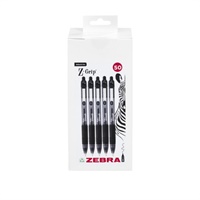 Click here for more details of the Zebra Z-Grip Smooth Ballpoint Pen 1.0mm Ti