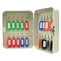 Click here for more details of the ValueX Key Cabinet 20 Hook Key Lock Steel
