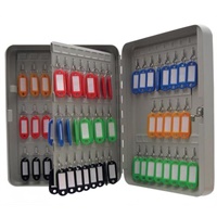 Click here for more details of the ValueX Key Cabinet 93 Hook Key Lock Steel