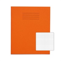 Click here for more details of the Rhino 8 x 6.5 Exercise Book 48 Page Orange