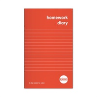 Click here for more details of the Rhino A6+ Homework Diary 84 Page 6-Day Wee