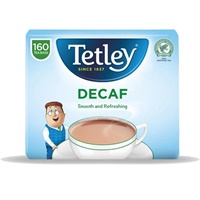 Click here for more details of the Tetley Decaffeinated Tea Bags (Pack 160) -