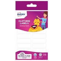 Click here for more details of the Avery Clothing Labels 45x13mm White (Pack