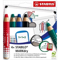 Click here for more details of the STABILO MARKdry Drywipe Marker Pencil for