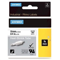 Click here for more details of the Dymo Rhino Industrial Heat Shrink Tube 19m