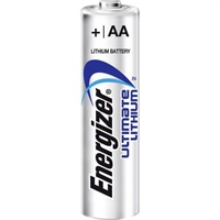 Click here for more details of the Energizer Ultimate AA Lithium Batteries (P
