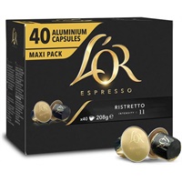 Click here for more details of the L OR Ristretto Coffee Capsule (Pack 40) -