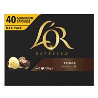 Click here for more details of the L OR Forza Coffee Capsule (Pack 40) - 4028