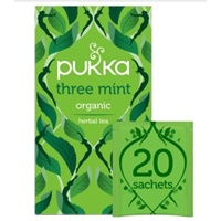 Click here for more details of the Pukka Tea Three Mint Tea Envelopes (Pack 2