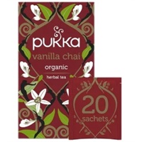 Click here for more details of the Pukka Tea Vanilla Chai Tea Envelopes (Pack