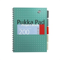 Click here for more details of the Pukka Pad Metallic Project Book B5 Wirebou