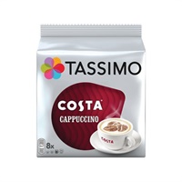 Click here for more details of the Tassimo Costa Cappuccino Coffee Capsule (P