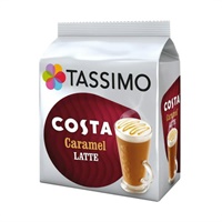 Click here for more details of the Tassimo Costa Caramel Latte Coffee Capsule