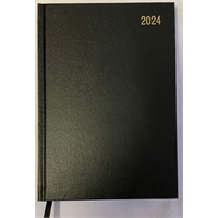 Click here for more details of the ValueX Diary A4 Day Per Page 2024 Black -