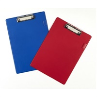 Click here for more details of the ValueX Standard Clipboard PVC Cover A4 Red