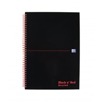 Click here for more details of the Black n Red A4 Wirebound Hard Cover Notebo