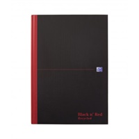 Click here for more details of the Black n Red A4 Casebound Hard Cover Notebo