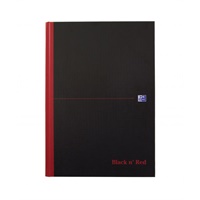 Click here for more details of the Black n Red A4 Casebound Hard Cover Notebo