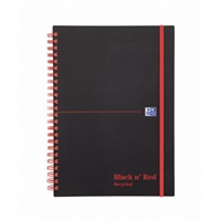 Click here for more details of the Black n Red A5 Wirebound Polypropylene Cov