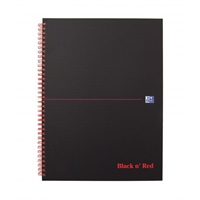 Click here for more details of the Black n Red A4+ Wirebound Hard Cover Noteb