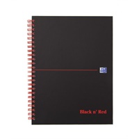Click here for more details of the Black n Red A5+ Wirebound Hard Cover Noteb